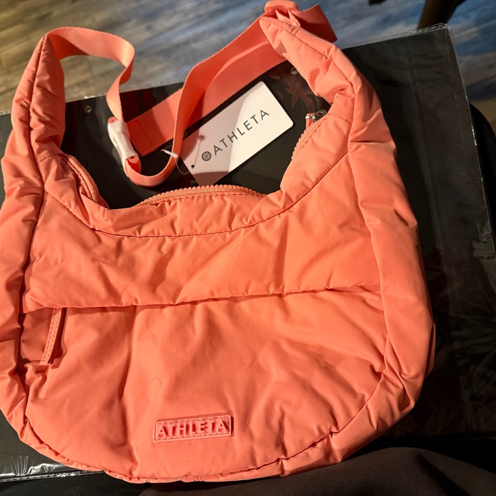 Athleta Small Crossbody Hobo Bag
